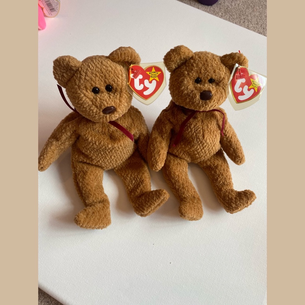 Vintage Beanie Babies Curly the Bear